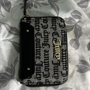 Juicy Couture Monochrome Logo Wristlet